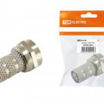 Штекер F RG6 TDM SQ1809-0005