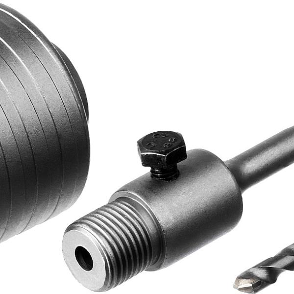 Коронка d=68мм по бетону SDS-Plus, в сборе, СИБИН 29216-68