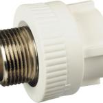 Муфта PP-R комбинированная 20х3/4" наружная резьба КРОСС 62729